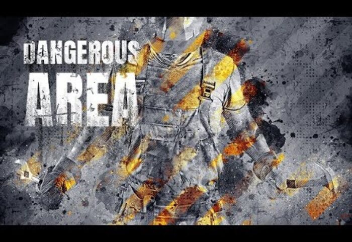 دانلود اکشن فتوشاپ Dangerous Area Photoshop Action