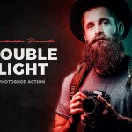 دانلود اکشن فتوشاپ Double Light Photoshop Action