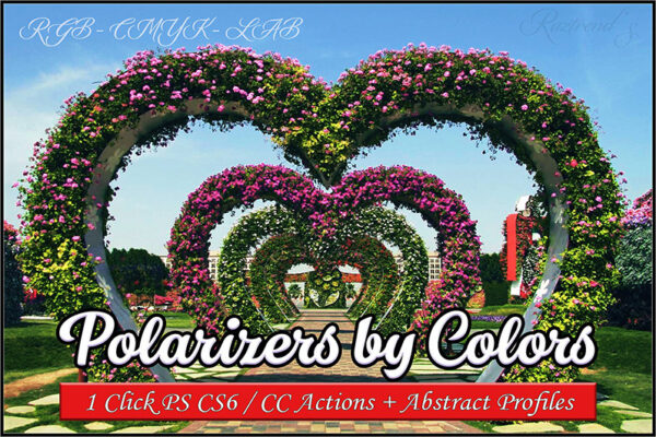 دانلود اکشن فتوشاپ Polarizers by Colors actions