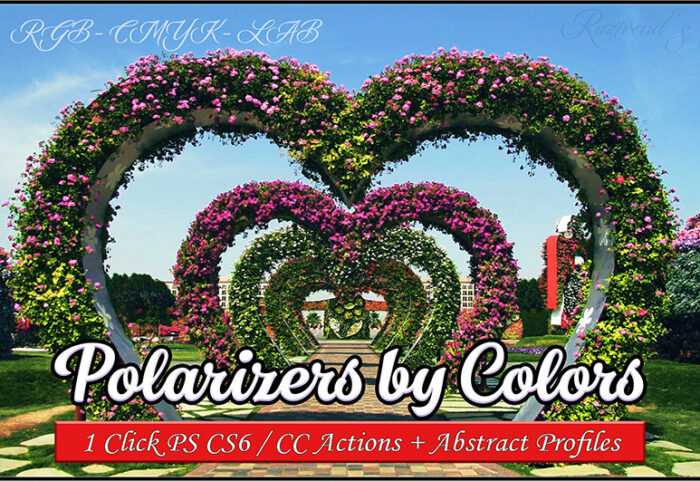 دانلود اکشن فتوشاپ Polarizers by Colors actions