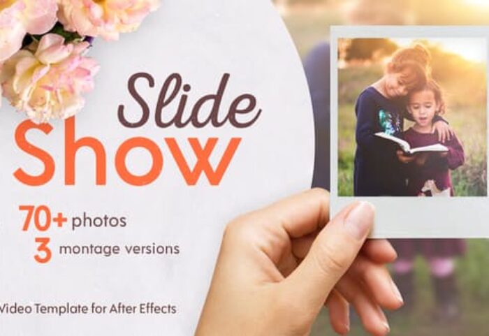 دانلود پروژه آماده افترافکت اسلایدشو حرفه ای Slideshow Montage