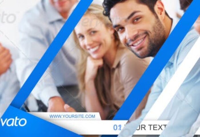 دانلود پروژه آماده افترافکت معرفی شرکت Simple Corporate Presentation