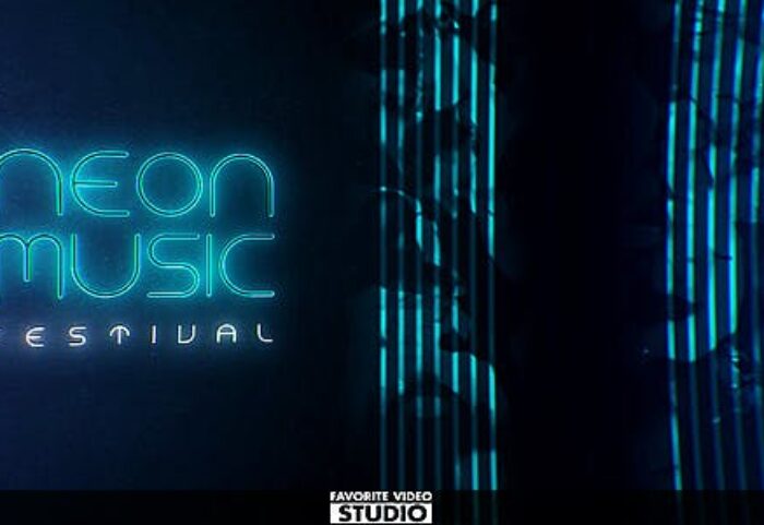 دانلود پروژه آماده افترافکت معرفی گروه موزیک Neon Music Event