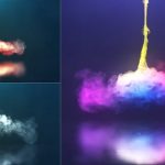 دانلود پروژه آماده افترافکت نمایش لوگو Spiral Smoke Reveal