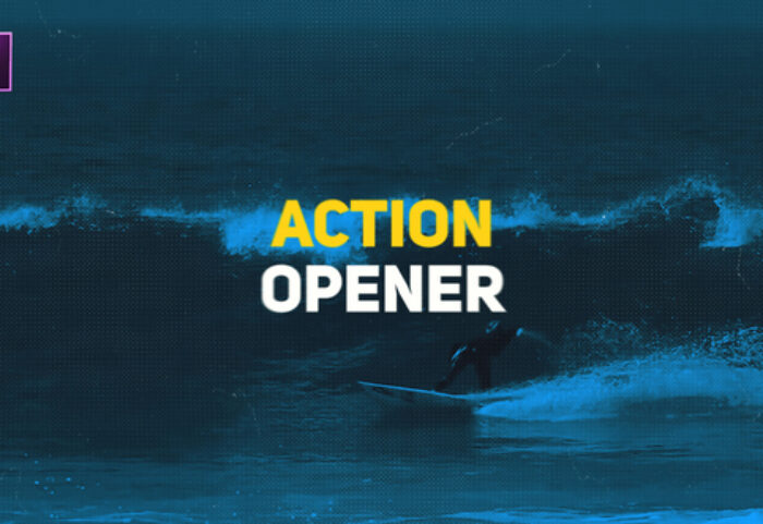 دانلود پروژه آماده پریمیر تیتراژ Action Opener