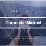 دانلود پروژه آماده پریمیر : معرفی شرکت Corporate Minimal