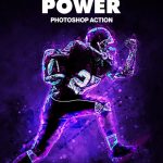 دانلوداکشن فتوشاپ : Power Photoshop Action