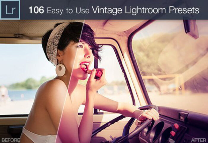 دانلود 106 پریست لایت روم :Vintage Collection 106 Elegant Presets