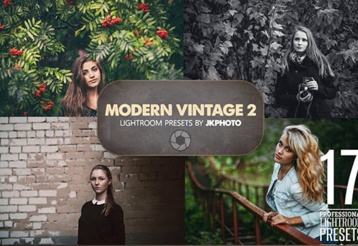 دانلود 17 پریست لایت روم Modern Vintage 17 Lightroom Presets