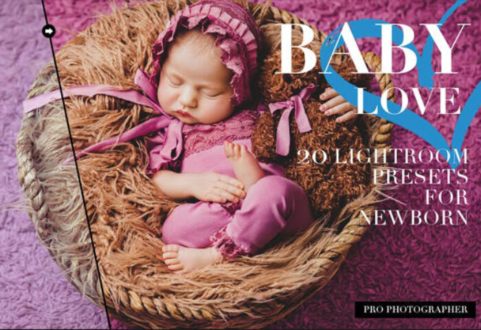 دانلود 20 پریست لایت روم Graphicriver Newborn Lightroom Presets