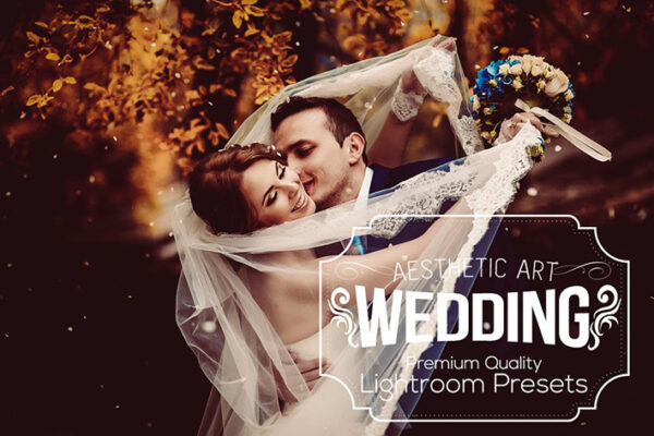 دانلود 31 پریست لایت روم عروسی Aesthetic Wedding Lightroom Presets
