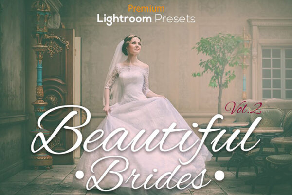دانلود 35 پریست لایت روم حرفه ای عروسی : Beautiful Brides Lightroom Presets