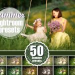دانلود 50 پریست لایت روم حرفه ای : Spring Summer Lightroom Presets