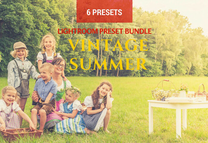 دانلود 6 پریست لایت روم Summer Vintage Lightroom Presets