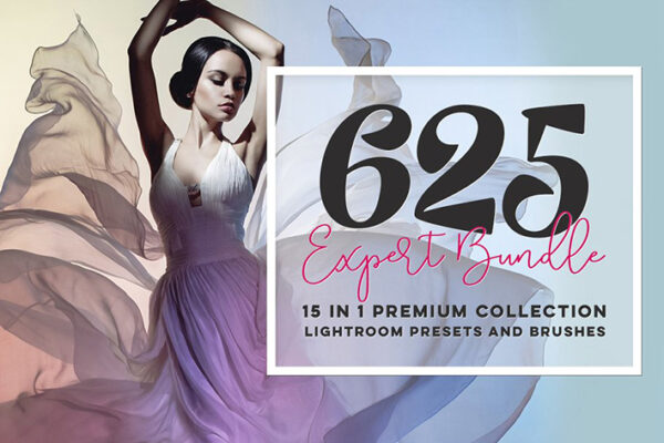 دانلود 625 پریست حرفه ای لایت روم : Expert Bundle Lightroom Presets