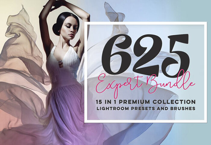دانلود 625 پریست حرفه ای لایت روم : Expert Bundle Lightroom Presets