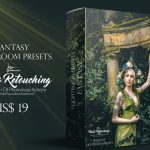 دانلود مجموعه پریست لایت روم بنام FANTASY LIGHTROOM PRESETS