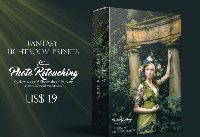 دانلود مجموعه پریست لایت روم بنام FANTASY LIGHTROOM PRESETS