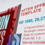 دانلود پروژه آماده افترافکت اسلایدشو اسپرت Fashion Displays with Text Presentation
