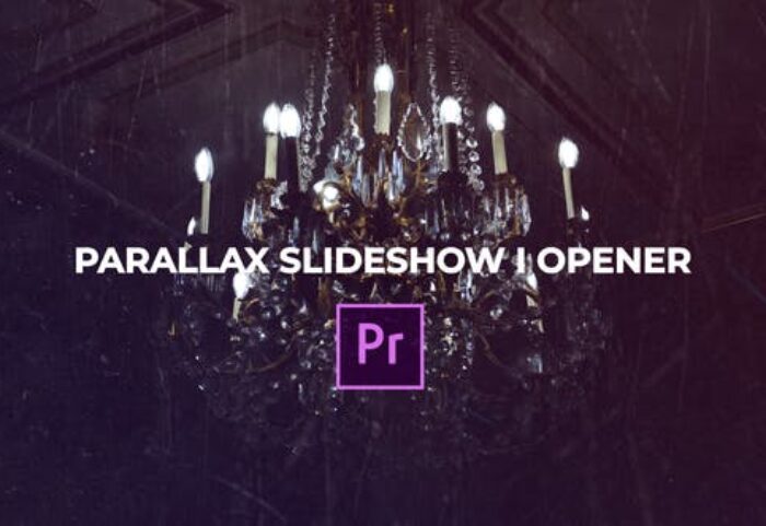دانلود پروژه آماده پریمیر : اسلایدشو videohive parallax slideshow opener premiere pro