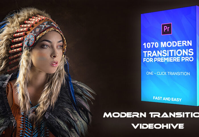 دانلود پکیج 1070 ترنزیشن حرفه ای پریمیر Modern Transitions For Premiere PRO