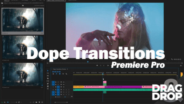 دانلود پکیج 388 ترنزیشن حرفه ای پریمیر Dope Transitions