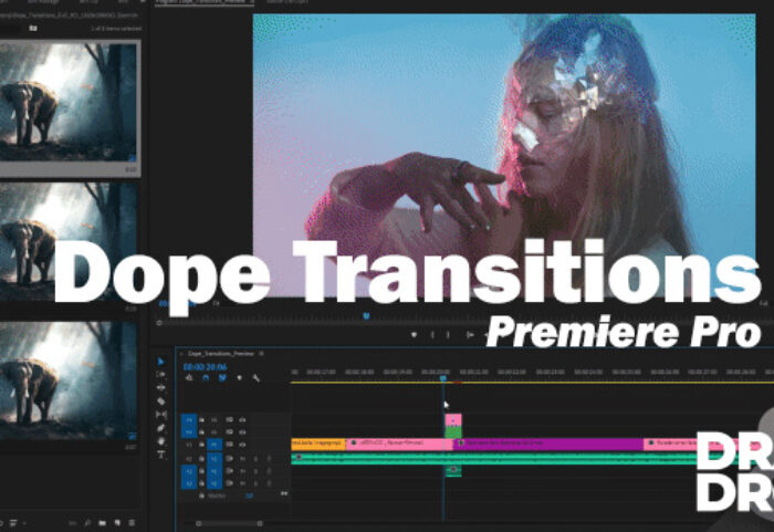دانلود پکیج 388 ترنزیشن حرفه ای پریمیر Dope Transitions