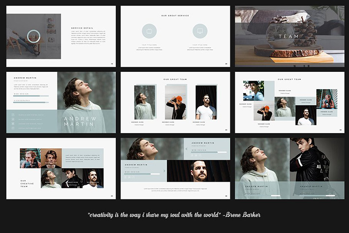 دانلود قالب پاورپوینت Clean Creative PowerPoint Template دانلود قالب پاورپوینت Clean Creative PowerPoint Template