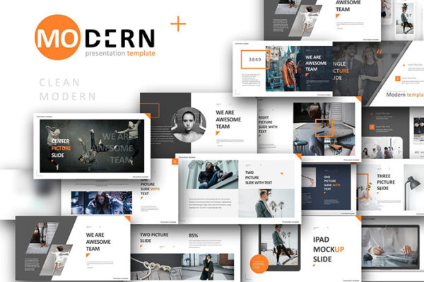 دانلود قالب آماده پاورپوینت Discount Modern Creative Powerpoint
