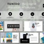 دانلود قالب آماده پاورپوینت Tuxedo Minimal PowerPoint Template
