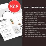 دانلود قالب آماده پاورپوینت Vedette PowerPoint Template