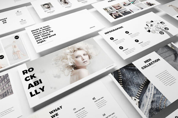 دانلود قالب پاورپوینت Fashion Powerpoint Template