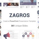 دانلود مجموعه 12000 قالب پاورپوینت Zagros Business PowerPoint Template