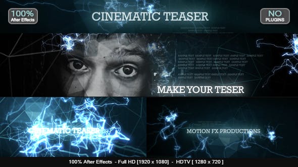 دانلود پروژه آماده افترافکت تیتراژ فیلم Cinematic Teaser دانلود پروژه آماده افترافکت تیتراژ فیلم Cinematic Teaser