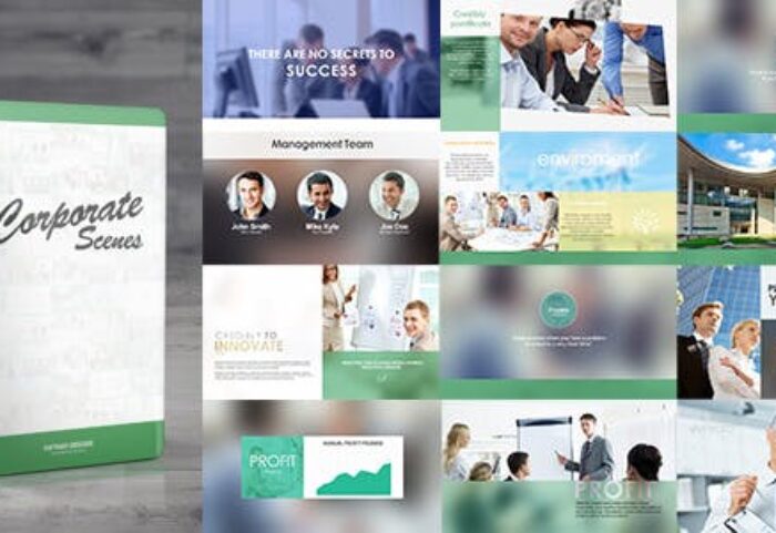 دانلود پروژه آماده افترافکت معرفی شرکت Corporate Package 3-in-1 Videohive