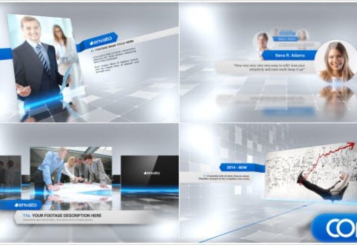 دانلود پروژه آماده افترافکت : معرفی شرکت Complete Corporate Presentation Video