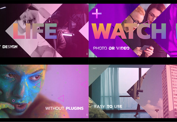 دانلود پروژه آماده پریمیر : تیتراژ Modern Opener Premiere Pro Templates