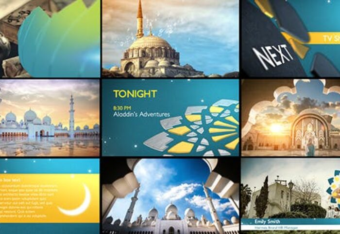 دانلود پروژه آماده افترافکت بمناسبت ماه رمضان : Arabia TV Ramadan Ident Package