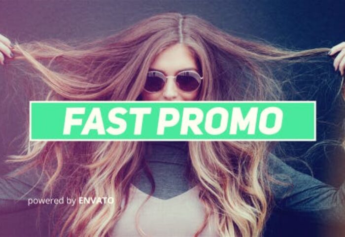 دانلود پروژه آماده افترافکت : تیتراژ فیلم videohive Fast Promo