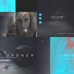 دانلود پروژه آماده افترافکت تیتراژ فیلم حرفه ای videohive Clean Opener