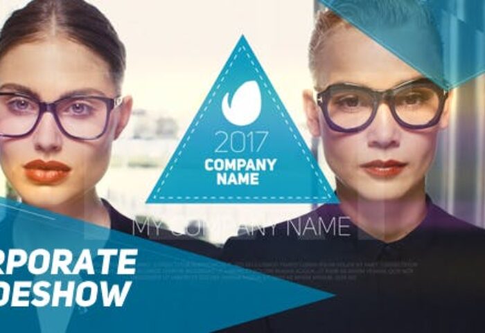 دانلود پروژه آماده افترافکت : معرفی شرکت videohive Corporate Slideshow