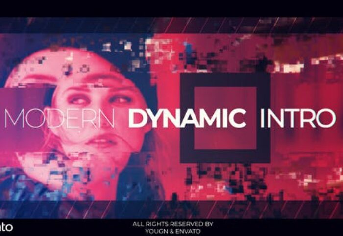 دانلود پروژه آماده حرفه ای افترافکت : تیتراژ فیلم videohive Modern Intro