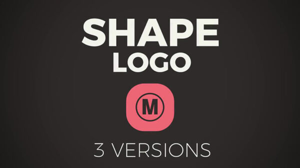 دانلود پروژه آماده پریمیر : تیتراژ motionarray Shape Logo Premiere Pro Templates