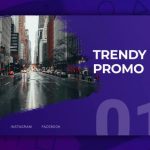 دانلود پروژه آماده پریمیر : تیتراژ motionarray Trendy Active Promo Premiere Pro Templates