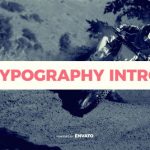 دانلود پروژه آماده افترافکت : تیتراژ فیلم videohive Typography Intro