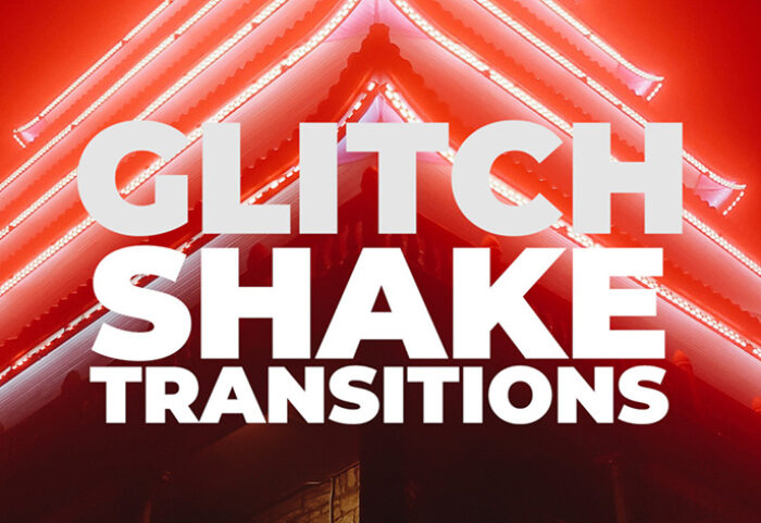 دانلود پکیج ترنزیشن پریمیر motionarray Glitch Shake Transitions Premiere Pro