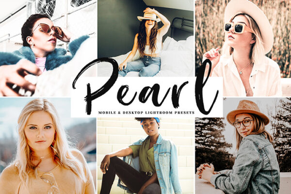 دانلود 11 پریست لایت روم دسکتاپ و موبایل : Pearl Mobile And Desktop Lightroom Presets