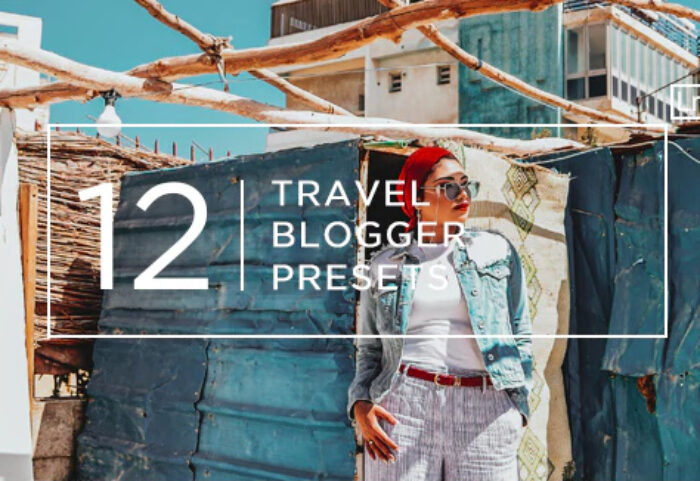 دانلود 12 پریست لایت روم جهانگردی : Travel Blogger Lightroom Presets