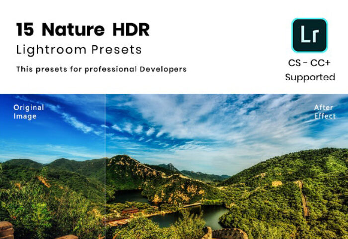 دانلود 15 پریست لایت روم : Nature HDR Lightroom preset