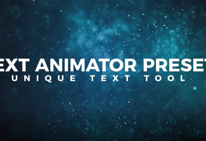 دانلود مجموعه تایتل آماده متن پریمیر Text Animator Preset V3